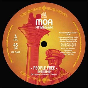 Don Diego - Moa Anbessa - People Free / People Dub