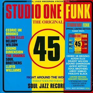 Soul Jazz Records presents - Studio One Funk Clear Vinyl Edition