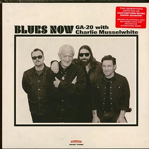 GA-20 with Charlie Musselwhite - Blues Now Indie Exclusive Red Splatter Vinyl Edition