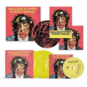 The Rolling Stones - Foreign Tongues Yellow Vinyl Edition & Bluray Boxset