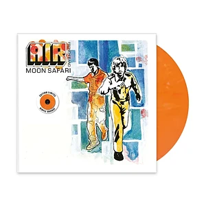 AIR - Moon Safari Indie Exclusive Orange Vinyl Edition