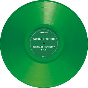 Satoshi Tomiie - Subtract Infinity Part 1 Green Vinyl Edition