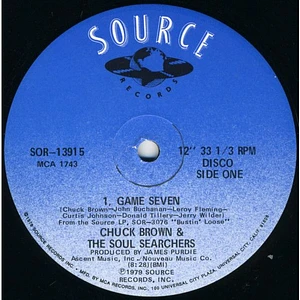 Chuck Brown & The Soul Searchers - Game Seven
