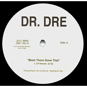 Dr. Dre - Been There Done That
