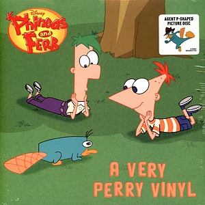 V.A. - Phineas & Ferb - Perry The Platypus There's Platypus Controlling Die-Cut Vinyl Edition