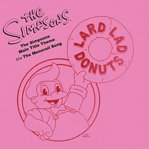V.A. - Simpsons - Main Title Theme / The Monorail Song Die-Cut Vinyl Edition