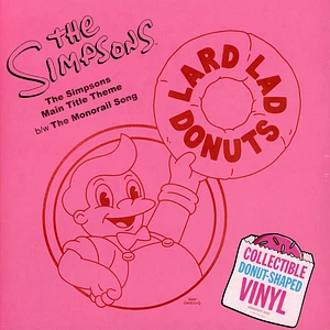 V.A. - Simpsons - Main Title Theme / The Monorail Song Die-Cut Vinyl Edition