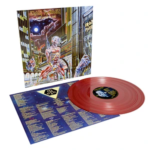 Iron Maiden - Somewhere In Time 40th Anniversary Red Vinyl Edition