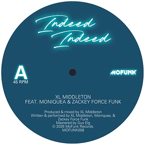 XL Middleton - Indeed Indeed / Take Control Remix