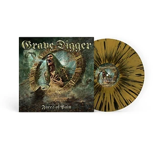 Grave Digger - Faces Of Pain Splatter Vinyl Edition