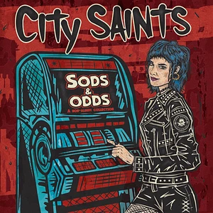 City Saints - Sods & Ods Silver W Black'N' White Splatter Vinyl Edition
