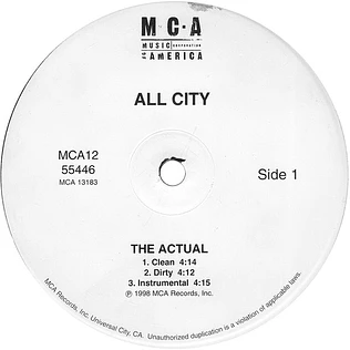 All City - The Actual