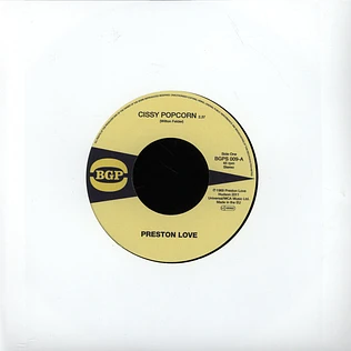 Preston Love / Brenda George - Cissy Popcorn / I Can't Stand It