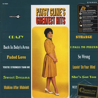 Patsy Cline - Greatest Hits 45RPM, 200g Vinyl Edition