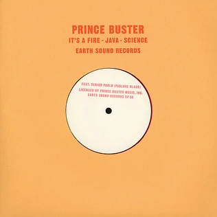Prince Buster & Senior Pablo (Pablove Black) - It's A Fire / Java / Science