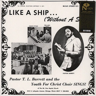 Pastor T.L. Barrett And The Youth For Christ Choir - Like A Ship ... (Without A Sail)