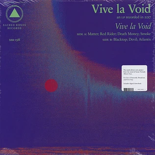 Vive La Void - Vive La Void Black Vinyl Edition