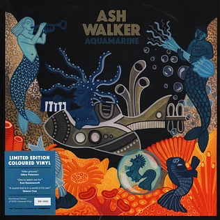 Ash Walker - Aquamarine Teal Virgin Vinyl Edition