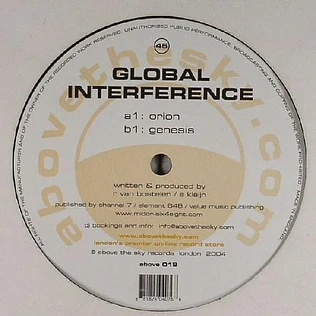 Global Interference - Orion / Genesis