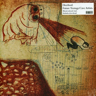 Deerhoof - Future Teenage Cave Artists Bloodred Vinyl Edition