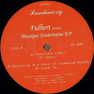 Fulbert - Musique Souterraine EP