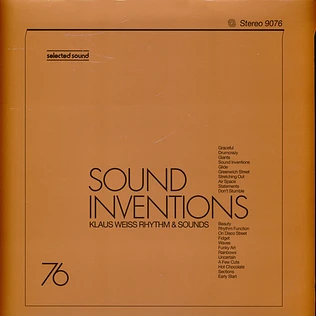 Klaus Weiss Rhythm And Sounds - Sound Inventions (Selected Sound)