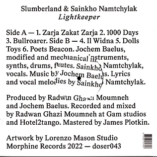 Slumberland & Sainkho Namtchylak - Lightkeeper