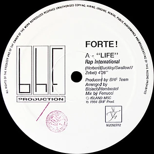 Forte! - Life (Rap International)