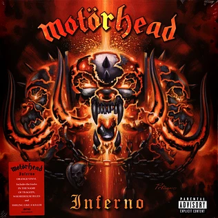 Motörhead - Inferno Orange Vinyl Edition