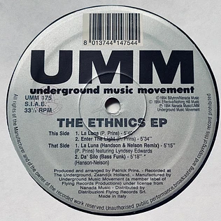 The Ethics - The Ethnics EP