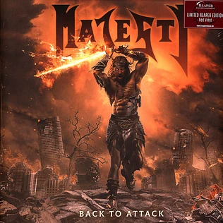 Majesty - Back To Attack Red Vinyl Edition