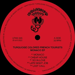 Turquoise Colored French Tourists - Monaco EP