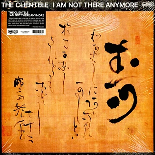 The Clientele - I Am Not There Anymore Black Vinyl Edition