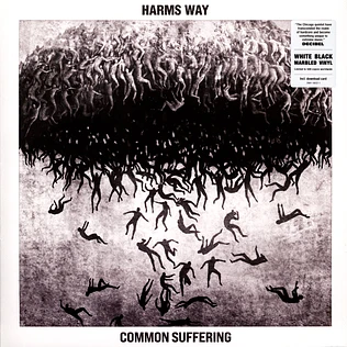 Harms Way - Common Suffering White Black Marbled Vinyl Edition