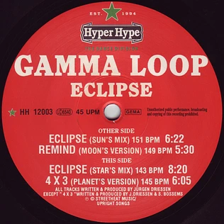 Gamma Loop - Eclipse