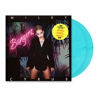Miley Cyrus - Bangerz 10th Anniversary Edition Sea Glass Colored Vinyl Edition
