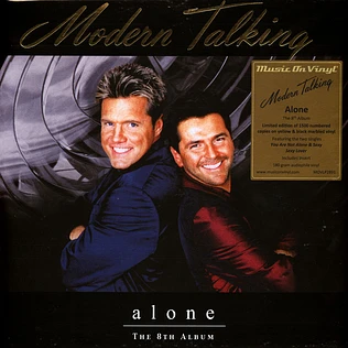 Modern Talking - Alone Yellow & Black Marbled Vinyl Edition