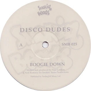 The Disco Dudes - Boogie Down / Get Back