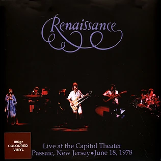 Renaissance - Live At The Capitol Theater June 18, 1978 Purple Vinyl Edition