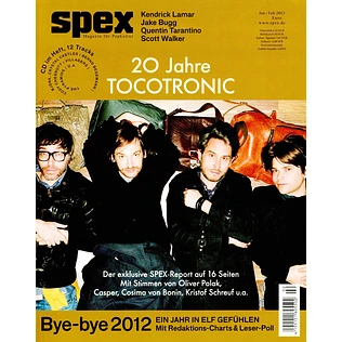 Spex - 2013/01-02 20 Jahre Tocotronic (Heft ohne CD)