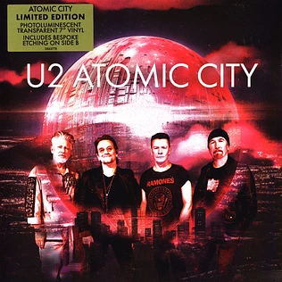 U2 - Atomic City Photoluminescent Transparent Vinyl Edition