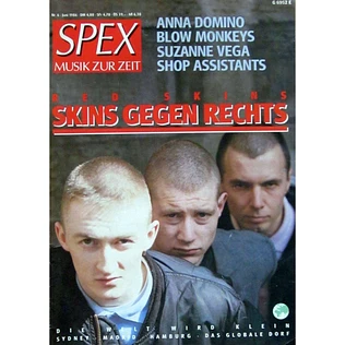 Spex - 1986/06 Skins gegen rechts