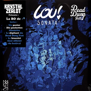 Krystal Zealot - Lou Sonata Vol 2 Poster 60x60 Depliant Bracelet 10 Illustrations