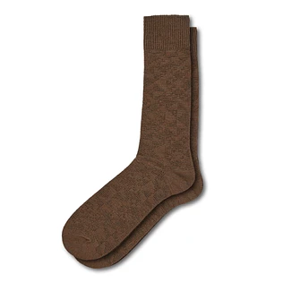 Anonymous Ism - Quilt Knit Crew Socks