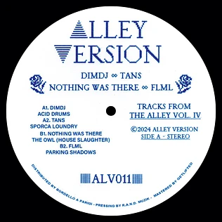 V.A. - Tracks From The Alley Volume IV EP