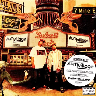 Slum Village - Detroit Deli (A Taste Of Detroit) Record Store Day 2024 Clear / Orange / Green Vinyl Edition