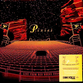 Pixies - Live At Red Rocks 2005 Record Store Day 2024 Blood Splatter Vinyl Edition