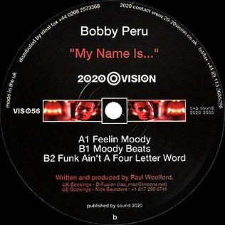 Bobby Peru - My Name Is...