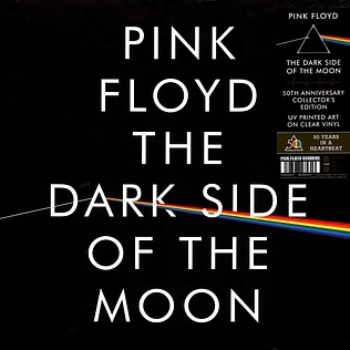 Pink Floyd - Dark Side Of The Moon 50th Anniversary Clear Vinyl Edition