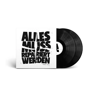 Antilopen Gang - Alles Muss Repariert Werden Black Vinyl Edition